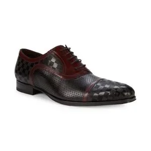 Mezlan | Shoes | New Mezlan Checkerboard Leather Oxfords  display picture 2